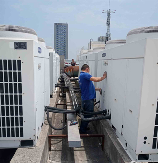 富拉尔基中央空调制热和不制冷系统维修方法